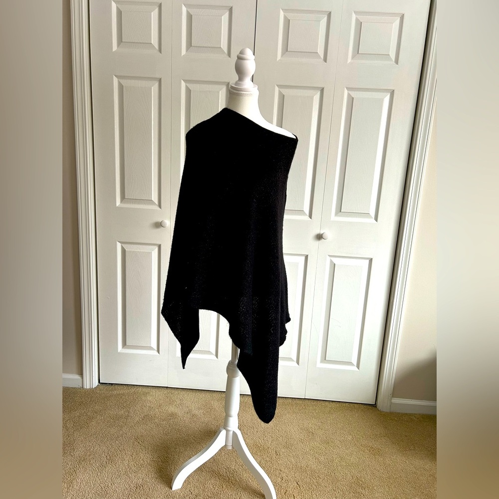 Sparkly and Soft, Off the Shoulder Poncho